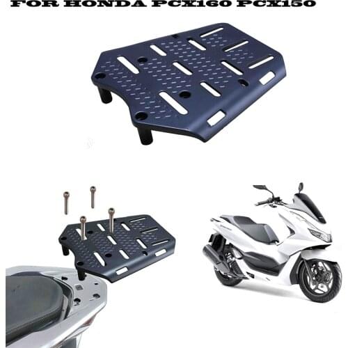 For Honda PCX 150 PCX 160 PCX160 PCX150 Motorcycle Modified Enlarge Aluminum Alloy Rear Rack Tail Box Bracket Luggage Rack