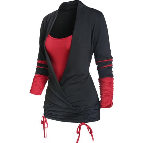 Dressfo Women's Ruffle Shirts