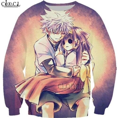 HX Newest Anime Hunter X Hunter 3D Print Men Hoodie Harajuku Streetwear Autumn Sweatshirt Casual Tracksuit Drop Shipping