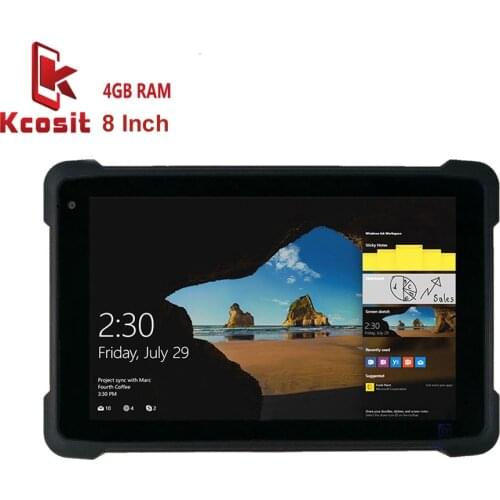 2020 K81H industrial Windows 10 Pro Tablet PC 8 Inch intel CPU Z8350 4GB RAM Military Mobile Computer GPS 4G LTE SIM 2D Scanner