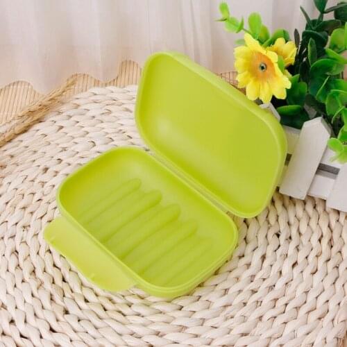 Portable Travel Soap Dish Box Case Holder Container Home Bathroom Shower Outdoor