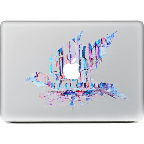 Watercolor Eagle DIY Personality Vinyl Decal Laptop Sticker for macbook Pro Air 13 inch Cartoon laptop Skin shell for mac book