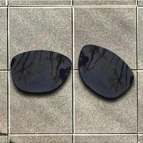 Stealth Black Polarized Sunglasses Replacement Lens for-Oakley Frogskins Frame 100% UV Protection Good Fitness