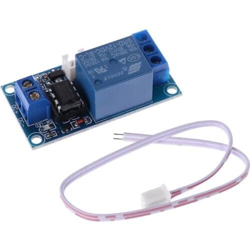 1 Channel 12V Latching Relay Module with Touch Bistable Switch MCU Control 1pc