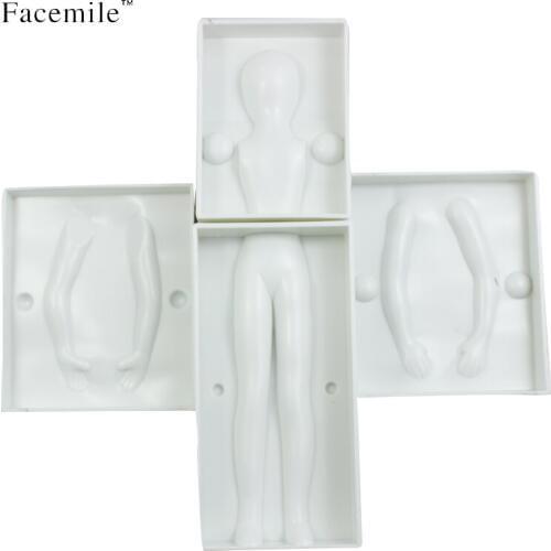 3D Woman Die Gift Sugar Pastry Fondant Decorating Gum Paste Mould Body Figure Gift Gift Fondant Modelling Sugarcraft Tools 01089
