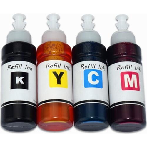 4 Color 100ml Waterbased Dye Ink for HP670 for HP Deskjet Ink Advantage 3525 5525 4615 4625 Printer