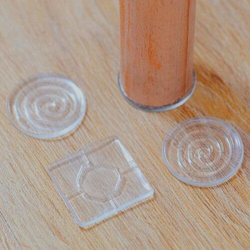 4PCS/Set Silicone Table Chair Leg Mat Protector Anti Scratch Non-slip Chair Leg Caps Foot Protection Cover Pads Floor Protector