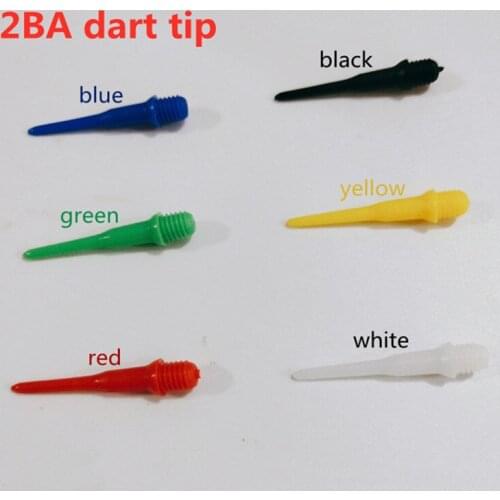 50PCS color soft point dart needle professional plastic thread replacement dart accessories for dart throwing game
