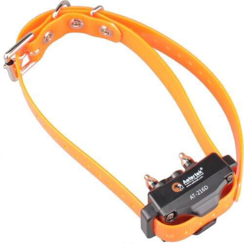 Aetertek At-216D Add-on Receiver Submersible (100& Fully Waterproof) Dog Collar Shock&Beep&Vibrate Updated Receiver Replacement