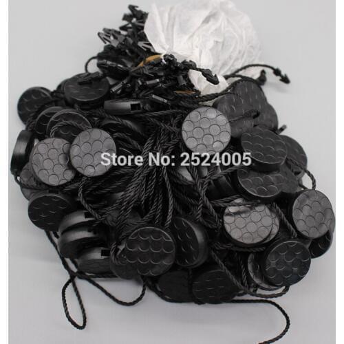 Free shipping Top grade sling/clothing string double side buckle/string seal/lifting rope/garment hang tag thread 500 pcs/lot