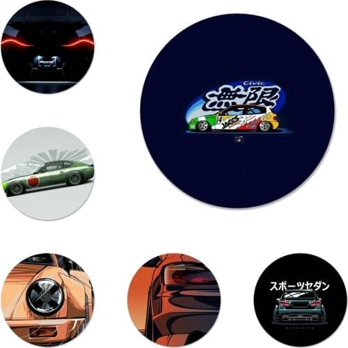 Hot Nurburgring Super racing GTR Icons Pins Badge Decoration Brooches Metal Badges For Backpack Decoration