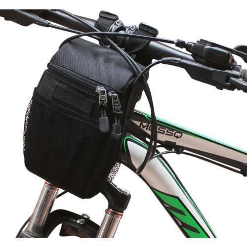 Fashion Front Hanging Bag Case Pack Bicycle Portable Storage Tool Battery MTB Scooter Large Capacity 21x 10x 8cm for Bicycle