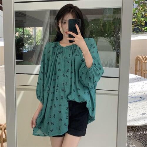 Cheap wholesale 2021 spring summer autumn new fashion casual ladies work women Blouse woman overshirt female OL At9766H