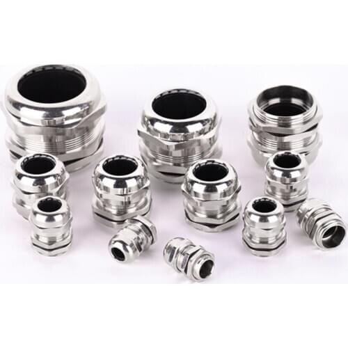 M33-M88 Metric Brass Waterproof Cable Gland Entry IP68 Adjustable Cable Connector