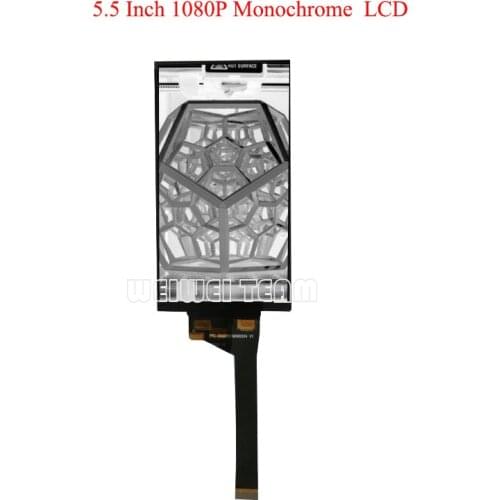 5.5 Inch Monochrome LCD Display For 3d Printer Mono Screen MIPI Controller Board 1080x1900