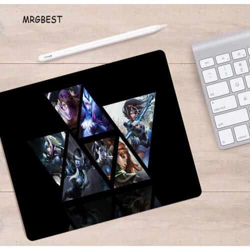 MRGBEST Small Mouse-pad DOTA Pattern Thermal Transfer Mats Nature Non-slip Rubber Mouse Pad Laptop PC Desk Pads for DOTA Gamer
