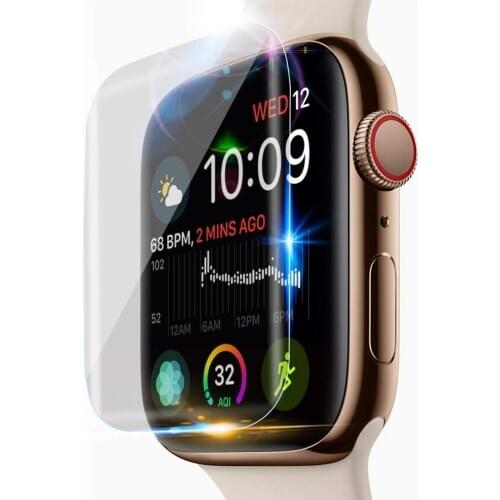 9D Protective Full Coverage Soft Screen Protector For Apple Watch 40MM 44MM 38MM 42MM Apple Iwatch 5/4/3/2 Soft Cover