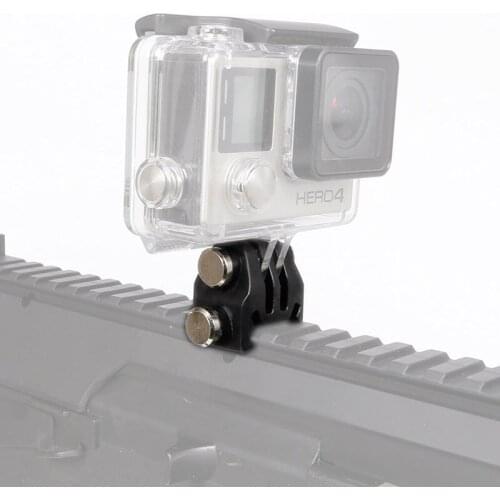 Nylon Plastic CS 20mm Rail Mount Fixture Adapter Bracket for Action Camera Sports Camera