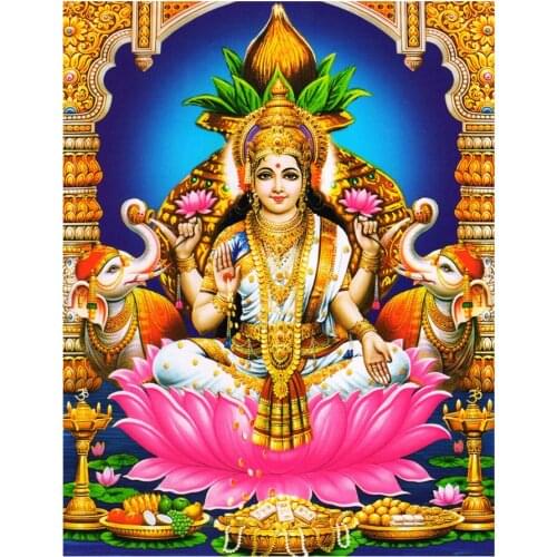 Full DIY Diamond Painting Deuses Hindus Diamond Embroidery Ganesha Religion Picture of Rhinestone Home Decor Mosaic Beads,EE1982