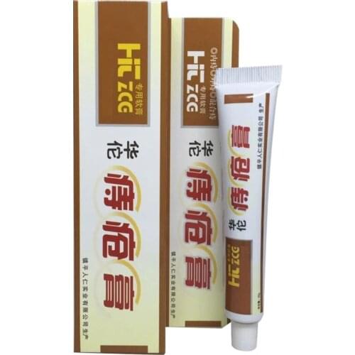 Dropship 25g Hua Tuo Herbal Hemorrhoids Cream Effective Treatment Internal Hemorrhoids Piles External Anal Fissure