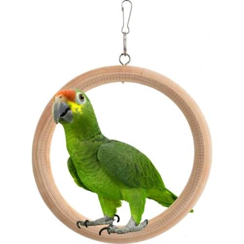 Bird Parrot Toy Cage Hammock Swing Stand Toy Pet Bird Hanging Nest Chewing Toy Pet Products