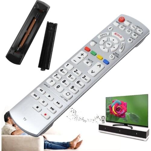 Remote Remote Control Television All Functions Replacement for Panasonic N2QAYB001010 N2QAYB000842 N2QAYB000840 N2QAYB001011 3D