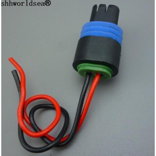 Shhworldsea 100pcs 2pin 1.5mm female male auto sensor connector automotive plug for Delphi