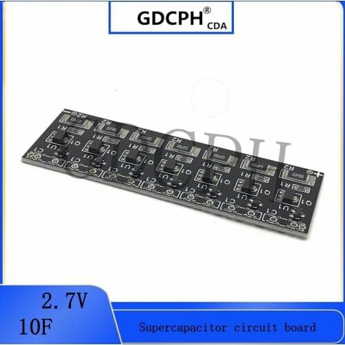 Ultracapacitor stabilizer plate 7 series 2.7V10F/6F Ultracapacitor protection plate 16V1.6F sleeper