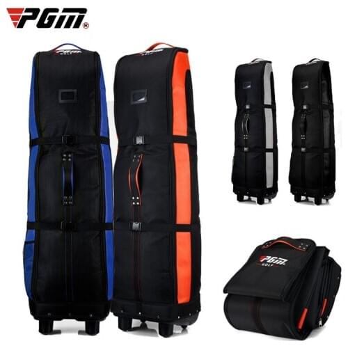 PGM Multi-function Golf Bag Travel Aviation with Wheels Large Capacity Club Cover Foldable Lightweight Airplane Travel Ball Bags