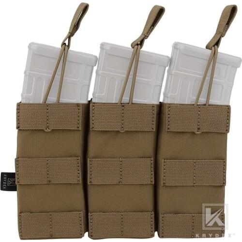 Tactical Vest Mount M4 5 56 Triple bag Tactical Quick Pull set MOLLE Accessory Bag