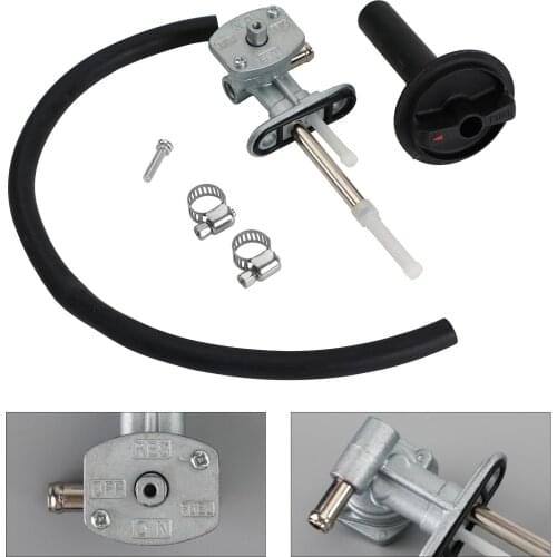 Topteng Fuel Valve Petcock & Lever for Yamaha Kodiak YFM400FA YFM450FA 4x4 2000-2006 Motorcycle Accessories