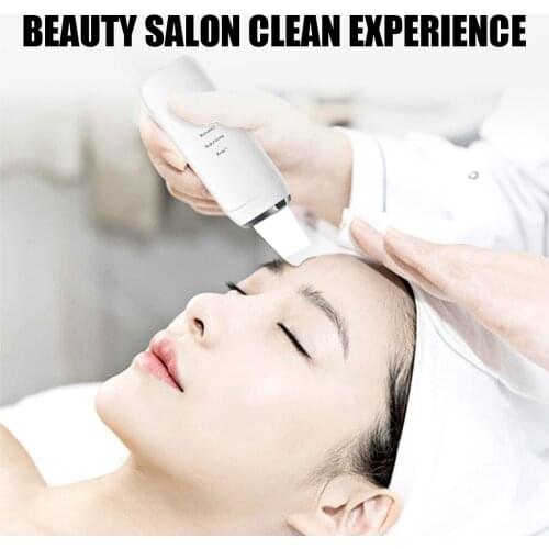 Ultrasonic Skin Scrubber Deep Face Cleaning Machine Peeling Shovel Facial Pore Cleaner Face Skin Scrubber Lift Machine#dg4