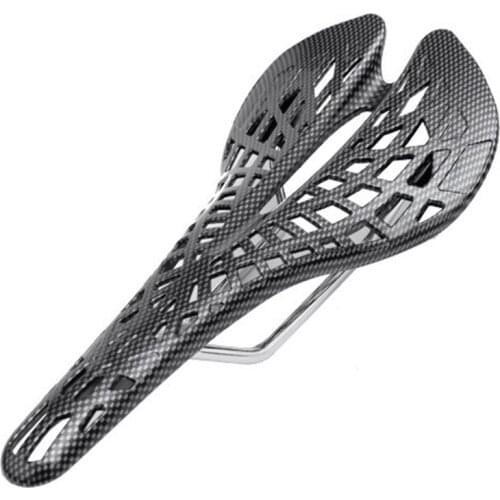 Bicycle Saddle Seat Cushion Spider Carbon Fiber Breathable Seat Mountain Road Bike Accessories