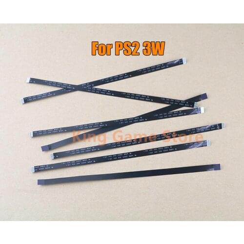 20pcs/lot On Off Cable For Playstation2 Power Reset Switch Ribbon flex Cable for PS2 3W/30000/3000X For PS2