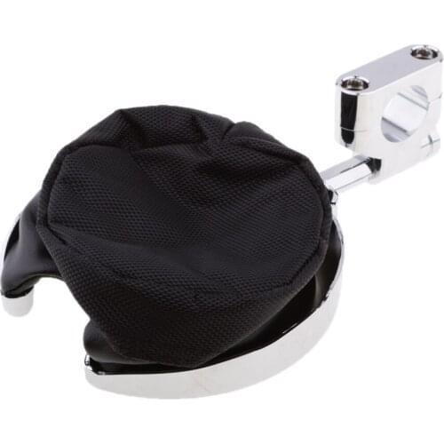 22mm Chrome Motorcycle Handlebar Cup Holder Metal Drink Basket For