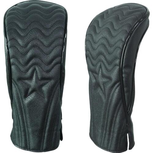 3 PCS Golf Wood Headcover Driver Covers Club Head Cover Protector (No.1 3 5)