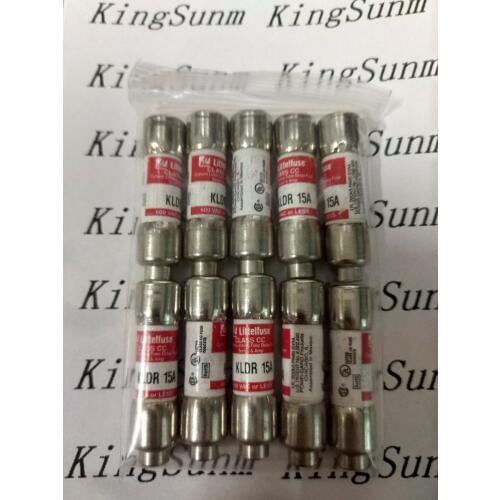 5PCS KLDR 15A American Littelfuse 10*38 delay fuse / fuse 15A600V