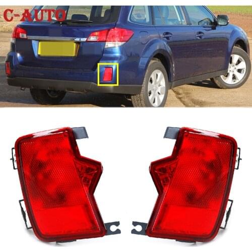 Car Left Right Rear Tail Bumper Reflector Lamp For Subaru Outback 2009 2010 2011 2012- 2014 Fog Light Clearance Lights No Bulb