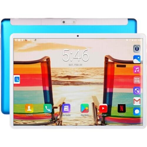 BDF 10 Inch Android 9.0 Octa Core Tablets Pc WiFi 3G 4G LTE Bluetooth Phone Call Tablet Pad Pc Octa Core 2GB RAM 32GB Storage