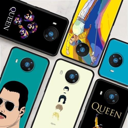 Freddie Mercury Queen Band Cover for Nokia 7.2 3.4 5.4 5.3 2.3 2.4 2.2 G10 8.3 5G 4.2 X10 3.2 1.3 1.4 X20 G20 C20 Phone Case