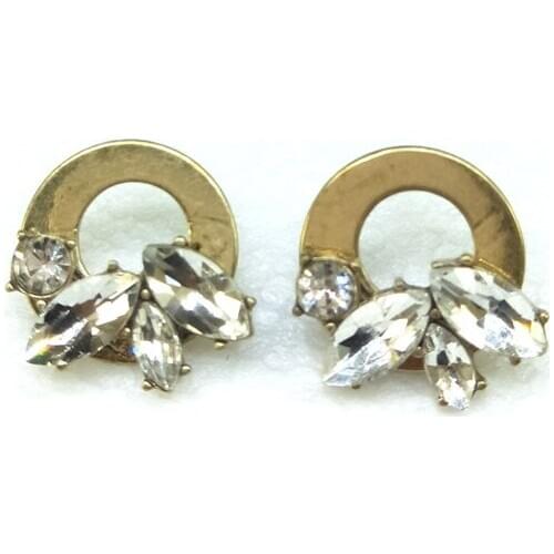 Europe and the United States jewelry popular fashion personality, sweet and lovely fashionable red glass earrings, A54-4