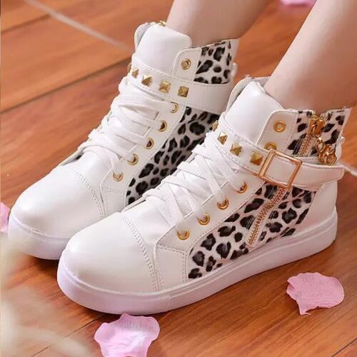 Canvas women shoes 2021 hot fashion zipper comfortable wedge shoes woman solid white flats women sneakers zapatos de mujer
