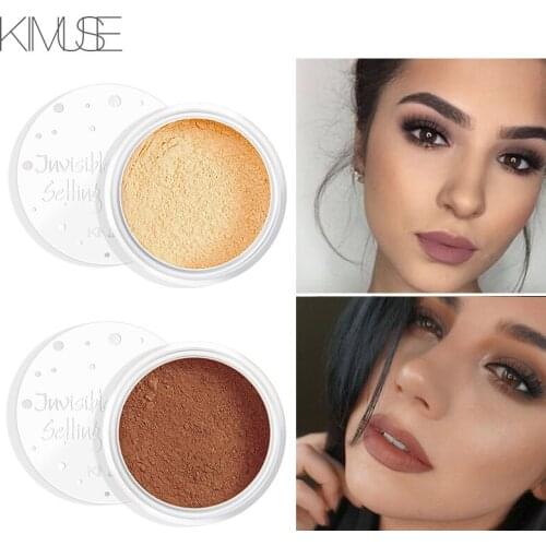 Kimuse Miao Color Lightweight Seemless Face Powder Matte Finishing Powder Not Makeup Removing Sweat-proof Natural Powder KS202