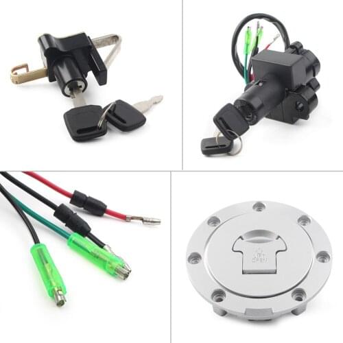 Motorcycle Fuel Gas Tank Cap Cover Seat Lock Ignition Switch Assembly For Honda NSR125 1993 1994 1995 1996 1997 1998 1999-2004