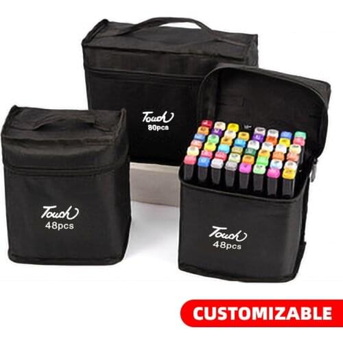 Touch 30/40/60/80/168 Color Marker Animation Marker Marker Marker pen alcohol two-headed pen student art school supplies drawing