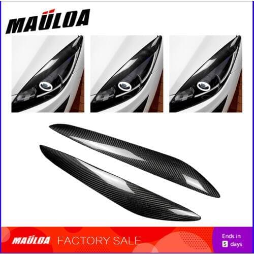 Modified car carbon fiber headlight eyebrow eyebrows exterior car accessories decorative stickers for CX3 2010 - 2013