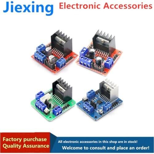 L298N motor drive board module DC stepper motor motor smart car robot accessories
