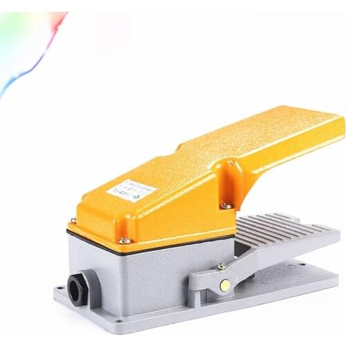 LT4 Foot Switch Pedal Switch 5A AC 380V 15A AC 250V Material Aluminum