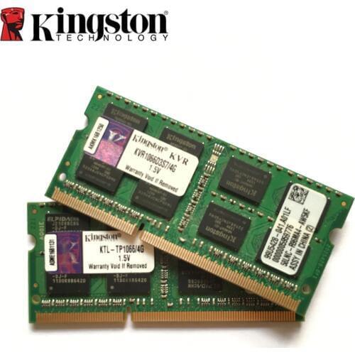 Kingston Laptop Memory DDR3 4GB PC3 1066Mhz 4G PC3 8500S 1066MHZ Notebook Module SODIMM RAM