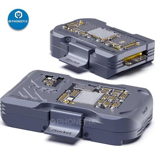 Qianli Motherboard Test Fixture iSocket PCB separation Test Jig for iphonoe 11/11PRO/PRO Max Logic Board Function Testing Holder